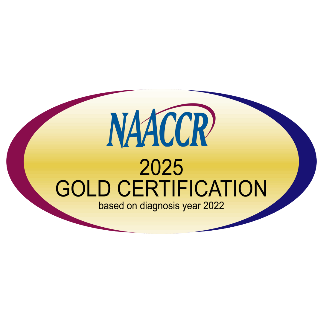 NAACCR 2025 Gold Certification 